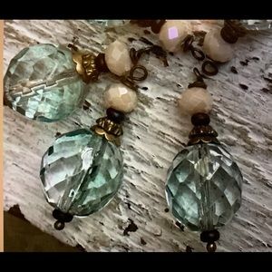 Vintage dangle drop earrings